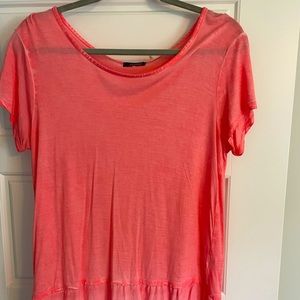 Crosby melon colored tshirt